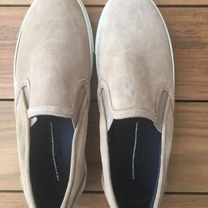 NWOB Saks Fifth Avenue Suede Slip On Sneakers 7